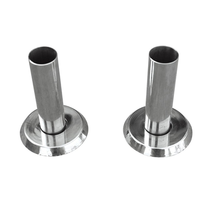 RVS zwembadladder met 3 treden