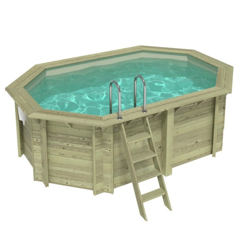 Liner 75/100 PVC, kleur Zand, voor zwembad BAS7303