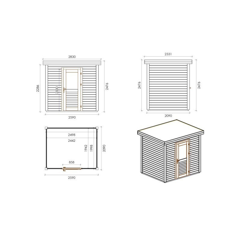 Rava 250x200 2.59x2.09 m