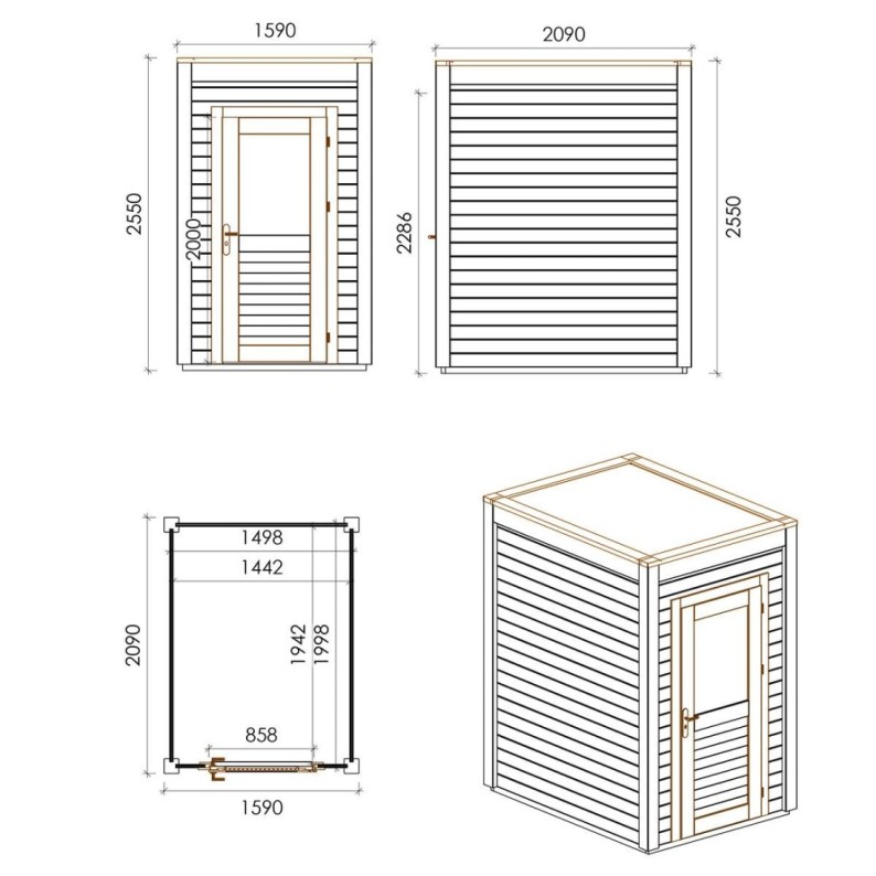 Veya 150x200 Classic 1.59x2.09 m