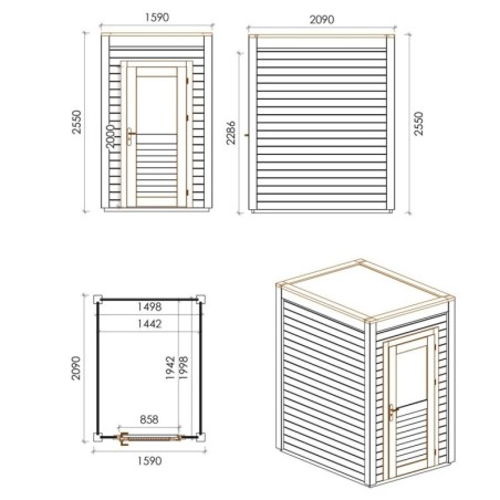 Veya 150x200 Classic 1.59x2.09 m