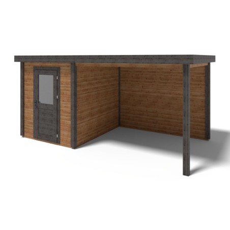 Tuinhuis met overkapping 500x250 cm| Vala S | Altanka