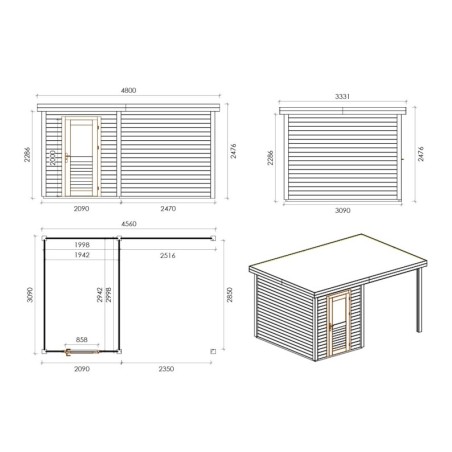 Vala 450 M 28mm 4.56x3.09 m