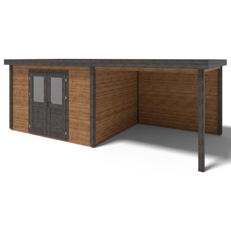 Traditioneel tuinhuis Freya 700x300 cm