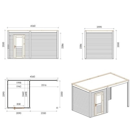 Luma 450 S Classic 4.56x2.59 m