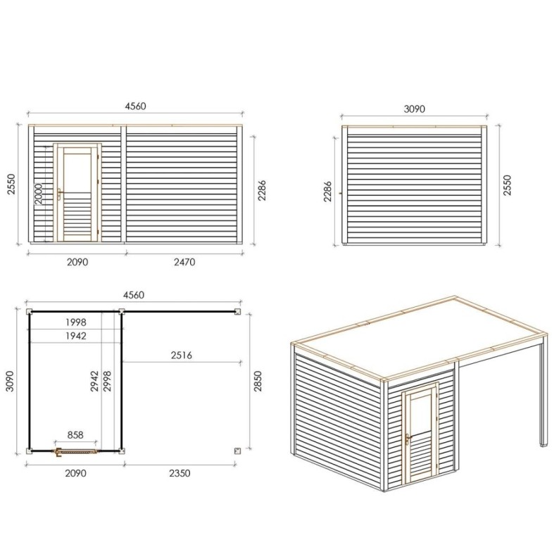 Luma 450 M Classic 4.56x3.09 m