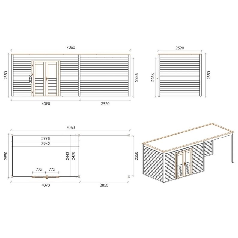 Nova 700 S Classic 7.06x2.59 m