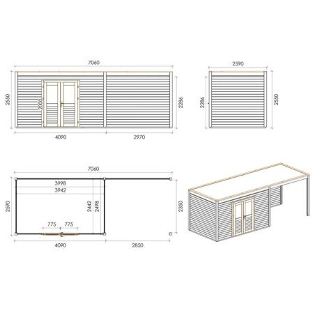 Nova 700 S Classic 7.06x2.59 m