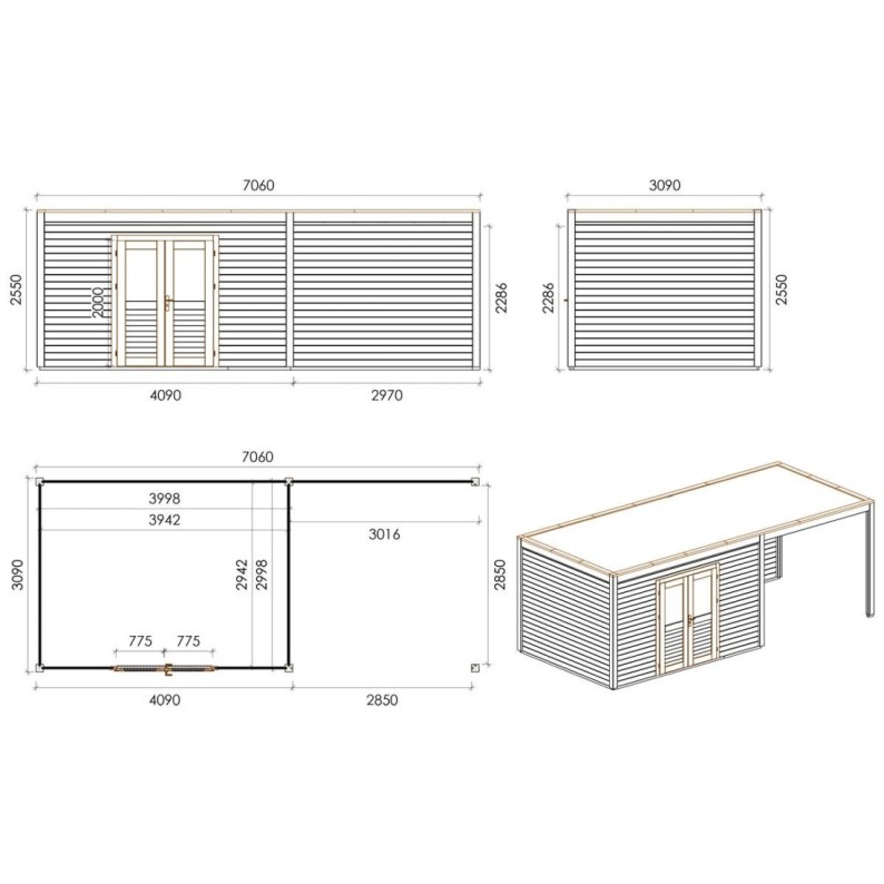 Nova 700 M Classic 7.06x3.09 m