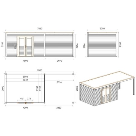 Nova 700 M Classic 7.06x3.09 m