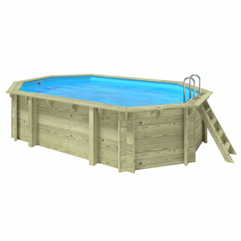 Liner 0.75 mm, lichtblauw, voor zwembad Rio BAS33