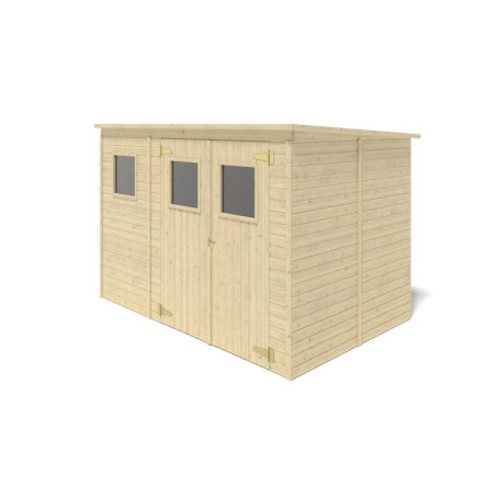 Houten tuinhuis 4.86 m² - 2.7x1.8 m - 12.5 mm