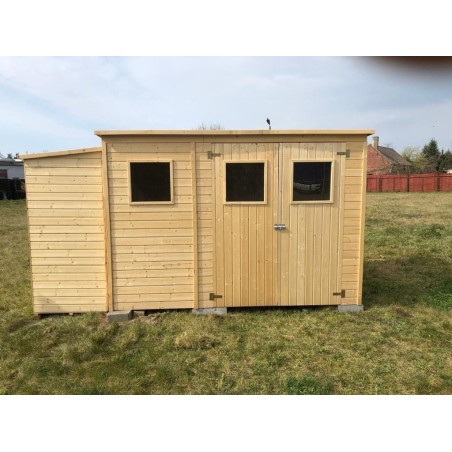 Houten tuinhuis 4.86 m² - 2.7x1.8 m - 12.5 mm