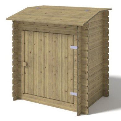 Tuinkast voor zwembadapparatuur 1.2x0.89 m H.1.26 m - Geïmpregneerd