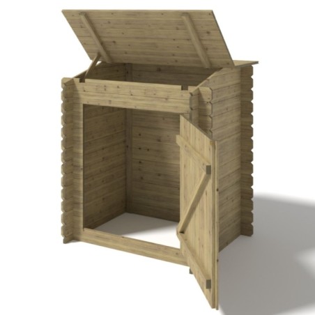 Tuinkast voor zwembadapparatuur 1.2x0.89 m H.1.26 m - Geïmpregneerd