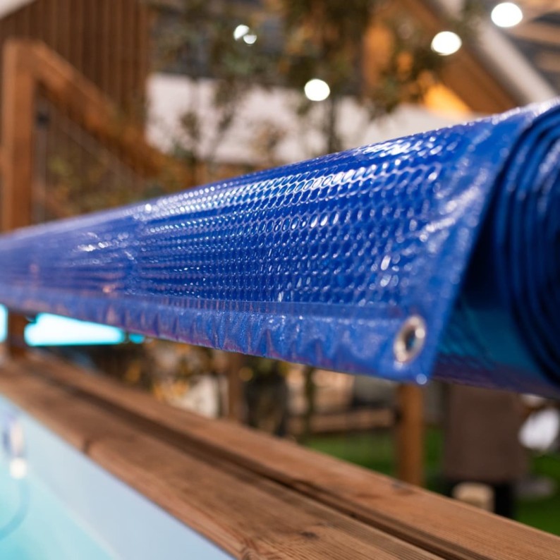 Zomer noppenafdekking 5.57 x 2.32 m voor zwembad BAS7307