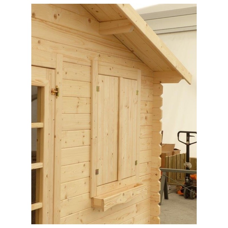 Houten tuinhuis 12 m² - 4x3 m - 28 mm