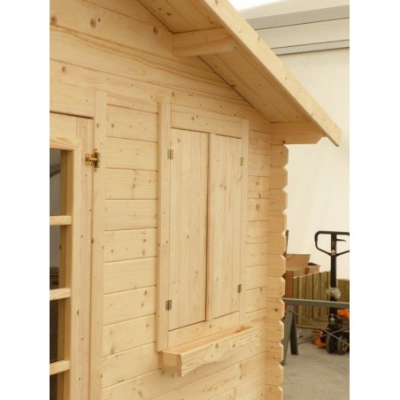 Houten tuinhuis 12 m² - 4x3 m - 28 mm