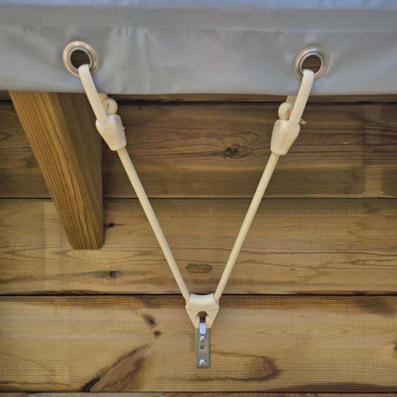 Winterafdekking 6.26 x 3.01 m voor zwembad BAS7307