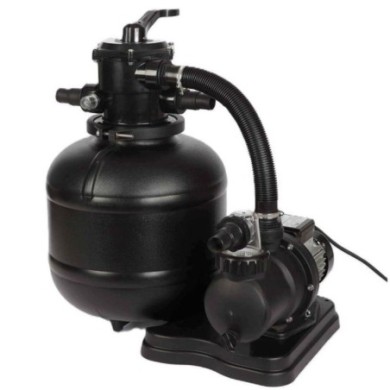 Zandfiltersysteem 365 mm met pomp 450 W, voor zwembaden tot 30 m³