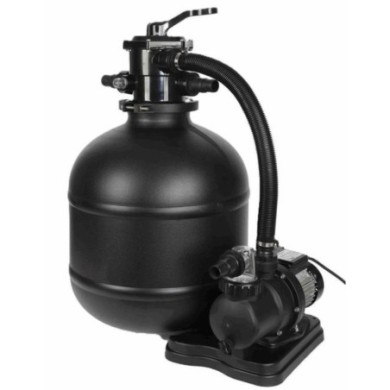Zandfiltersysteem 485 mm met pomp 550 W, voor zwembaden tot 40 m³