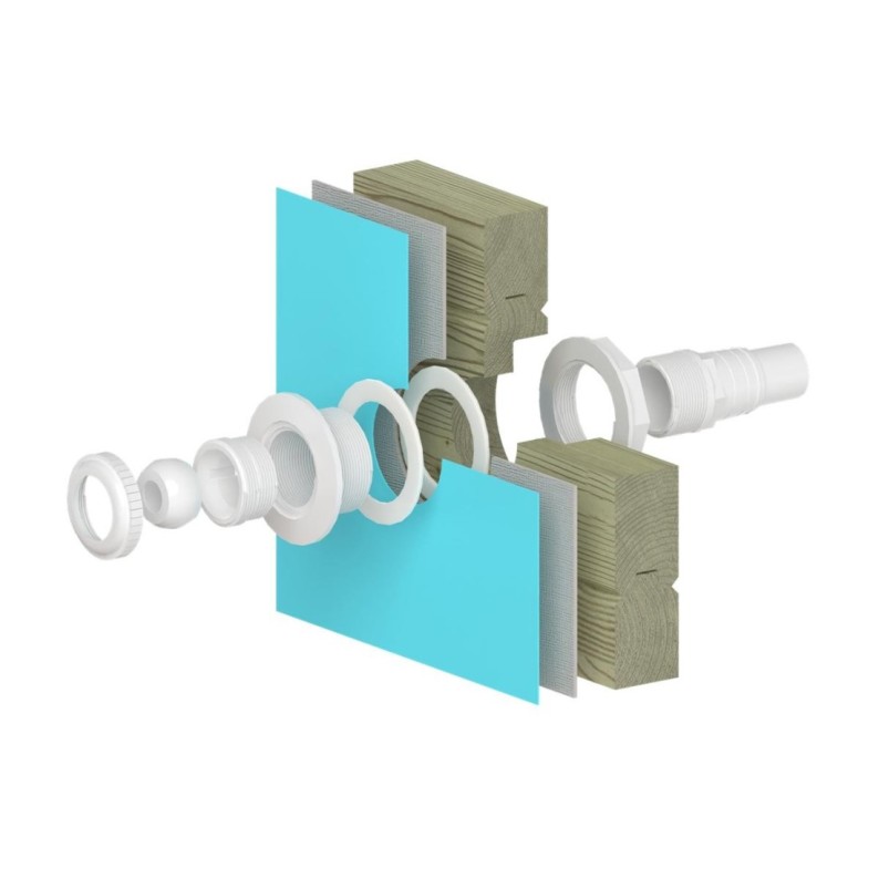 Skimmer en inspuitmond