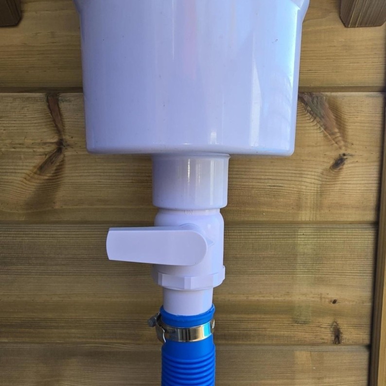 1-weg kogelkraan voor zwembaden Ø38 mm