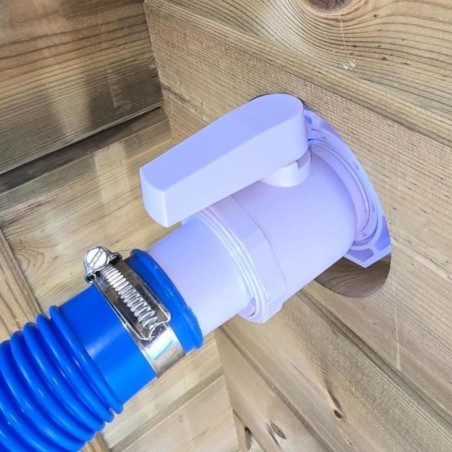 1-weg kogelkraan voor zwembaden Ø38 mm