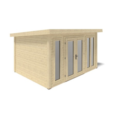Houten tuinhuis Kira 4,04x3,09 m - 12 m2 - 34 mm
