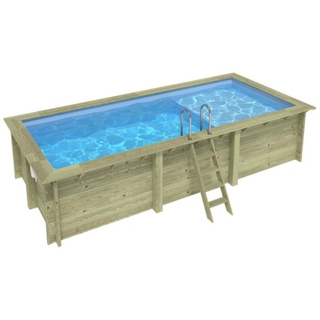 Liner 0.75 mm, lichtblauw, voor zwembad AQUA MET STRANDZONE BAS7307