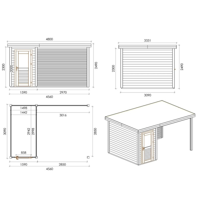 Mira 450 M Robust 4.56x3.09 m