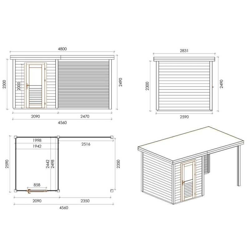 Vala 450 S Robust 4.56x2.59 m