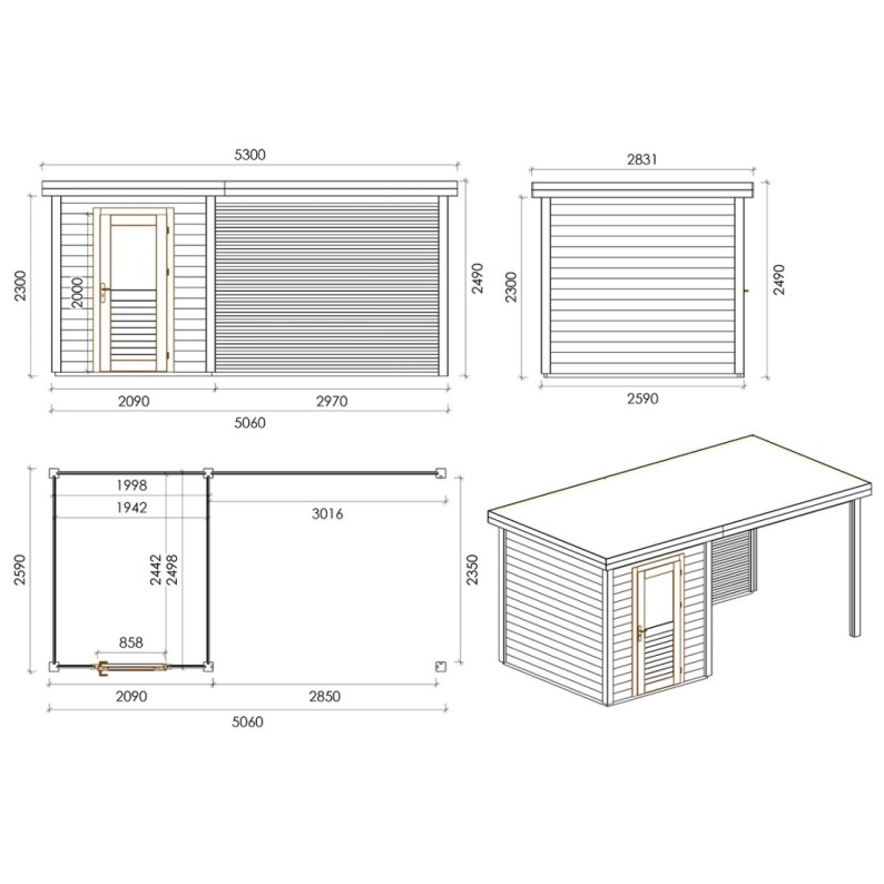 Vala 500 S Robust 5.06x2.59 m