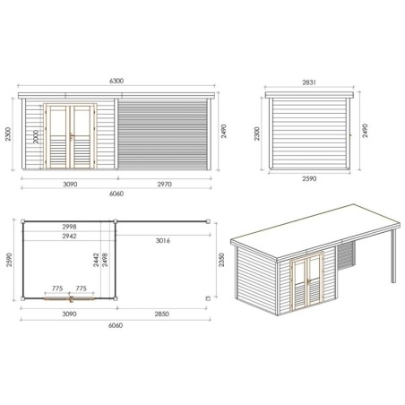 Aura 600 S Robust 6.06x2.59 m