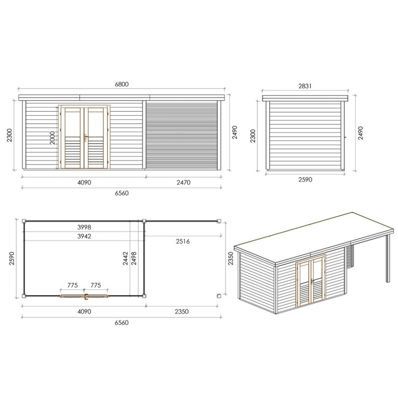 Freya 650 S Robust 7.06x4.09 m