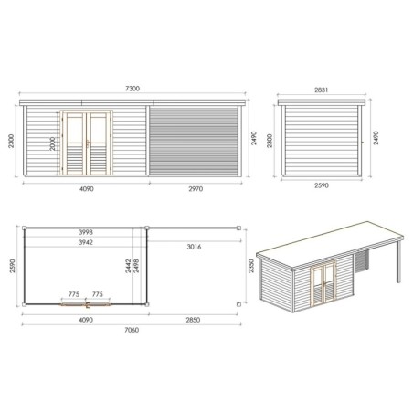Freya 700 S Robust 6.56x2.59 m