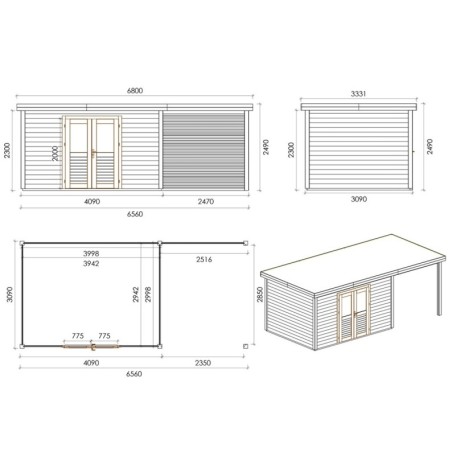 Freya 650 M Robust 7.06x2.59 m