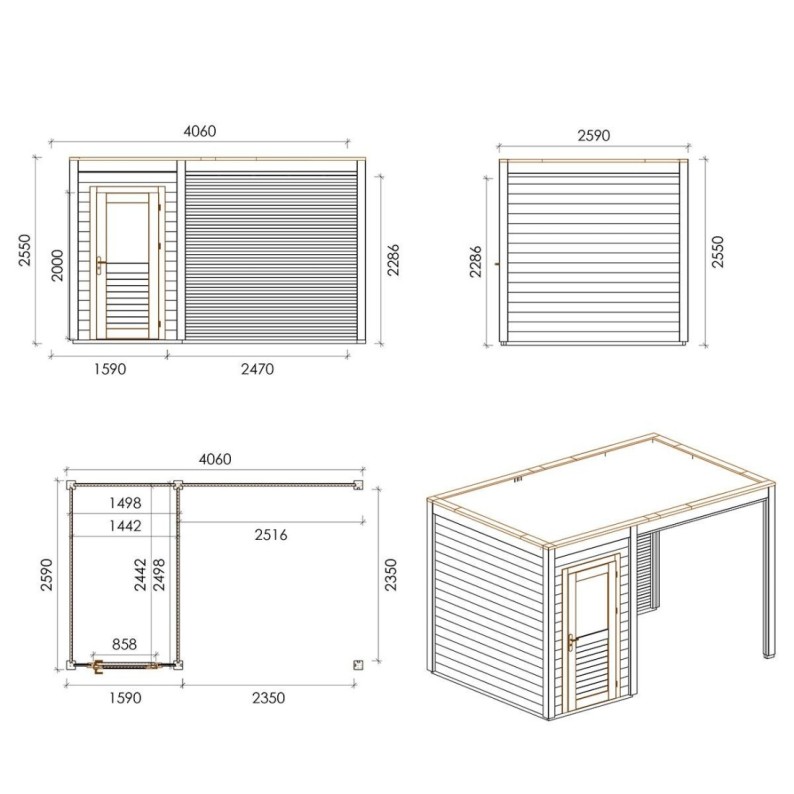 Veya 400 S Robust 4.06x2.59 m