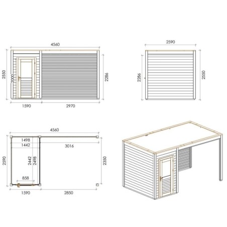 Veya 450 S Robust 4.56x2.59 m