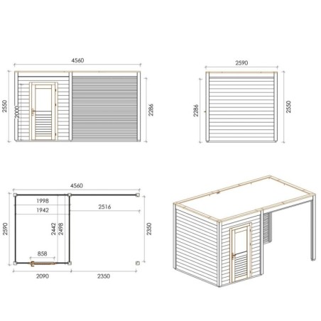 Luma 450 S Robust 4.56x2.59 m