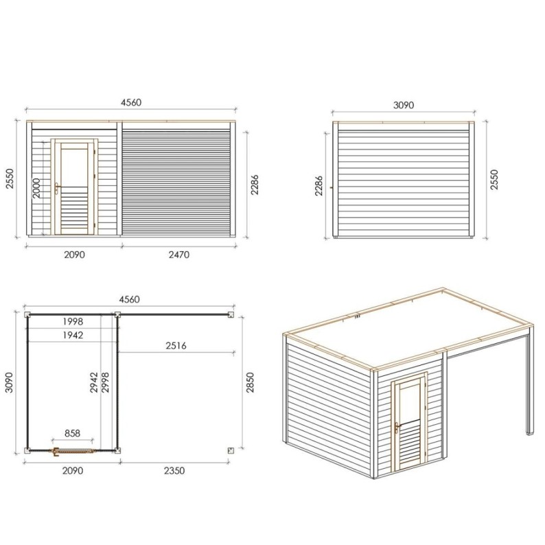 Luma 450 M Robust 4.56x3.09 m