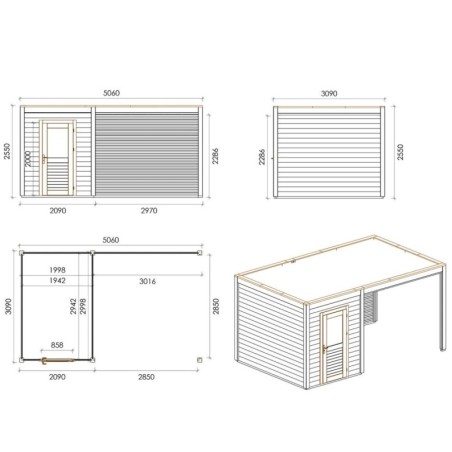 Luma 500 M Robust 5.06x3.09 m