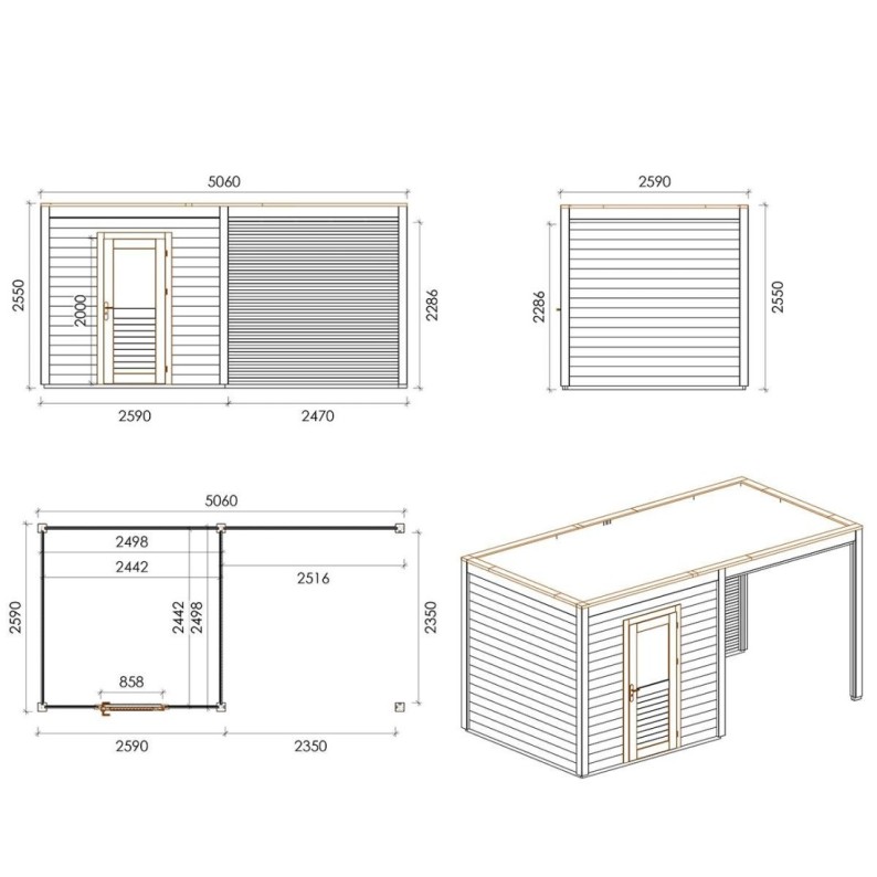 Nexa 500 S Robust 5.06x2.59 m