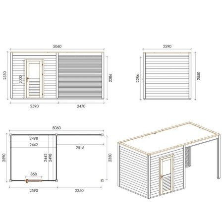 Nexa 500 S Robust 5.06x2.59 m
