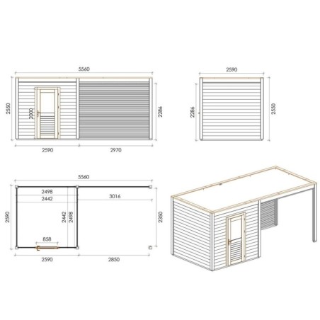 Nexa 550 S Robust 5.56x2.59 m