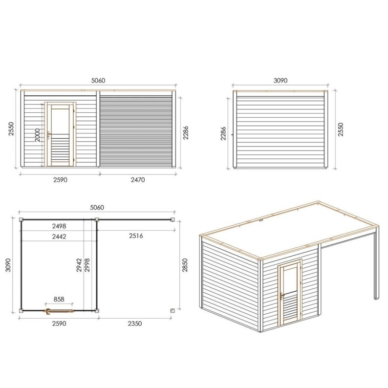 Nexa 500 M Robust 5.06x3.09 m