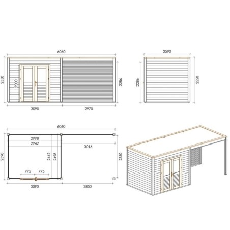 Sora 600 S Robust 6.06x2.59 m