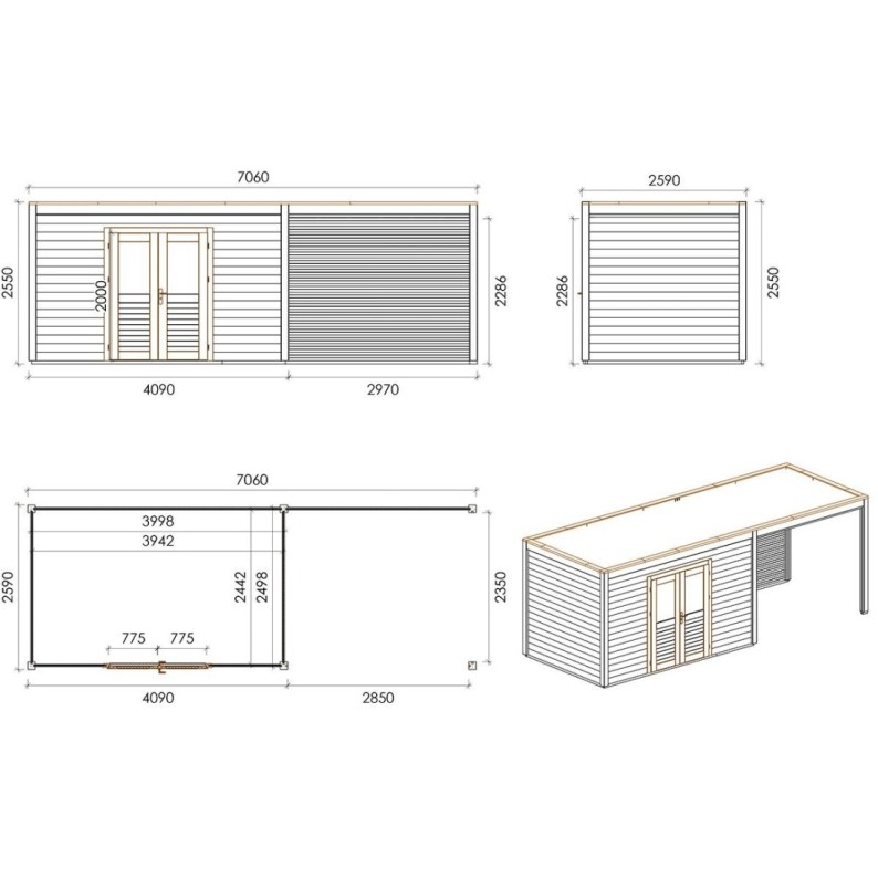 Nova 700 S Robust 7.06x2.59 m