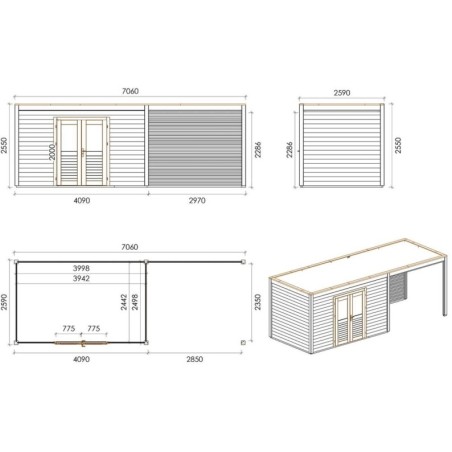Nova 700 S Robust 7.06x2.59 m