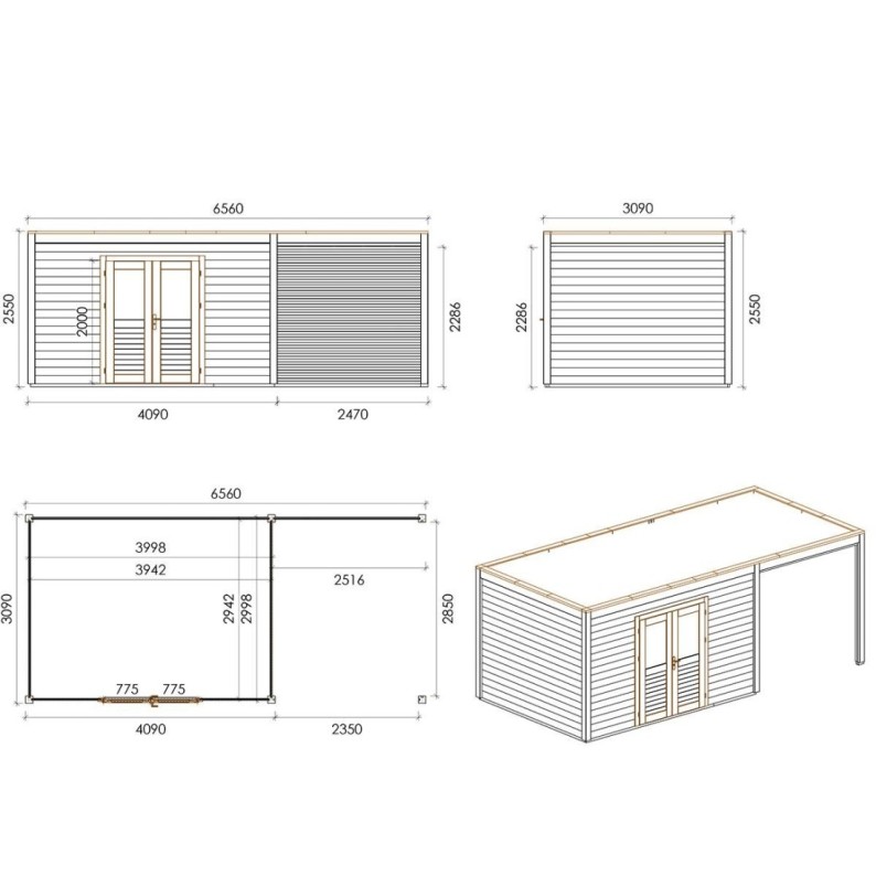 Nova 650 M Robust 6.56x3.09 m